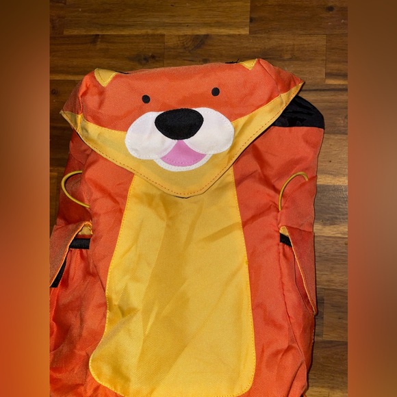 Fox 🦊 kids backpack! With reflecting bands for safety almost new - Picture 11 of 11